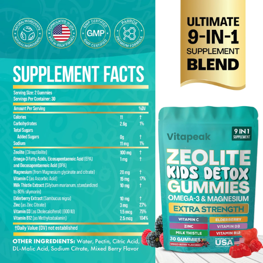 Vitapeak detox Gummies